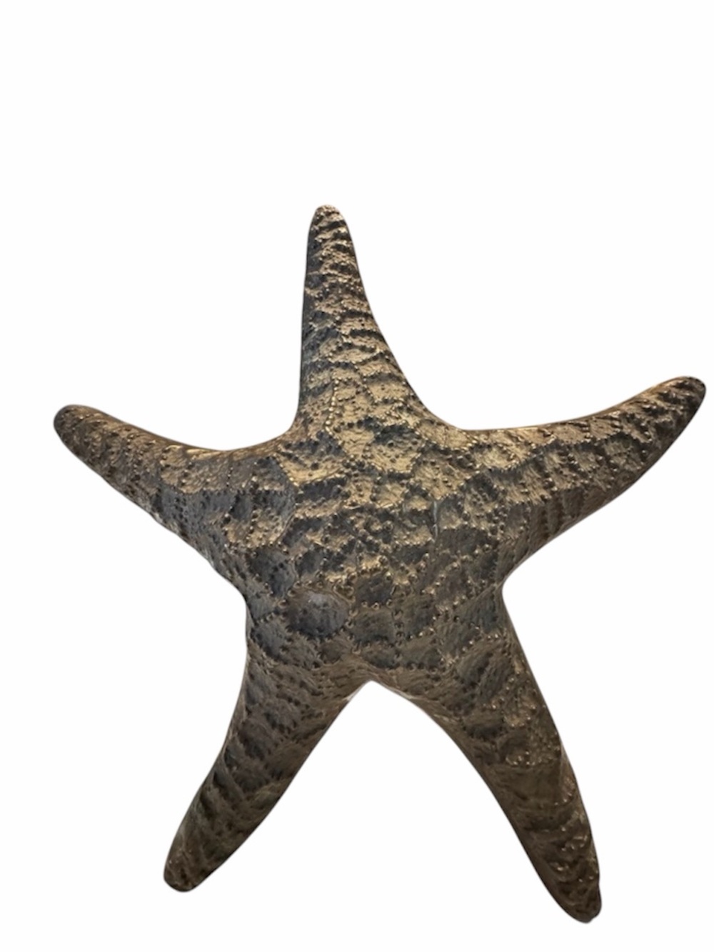 Vintage Solid Brass Starfish 10”‎ Nautical Beach Coastal Home Décor